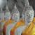 Bodhisattvas aupres du bouddha couche