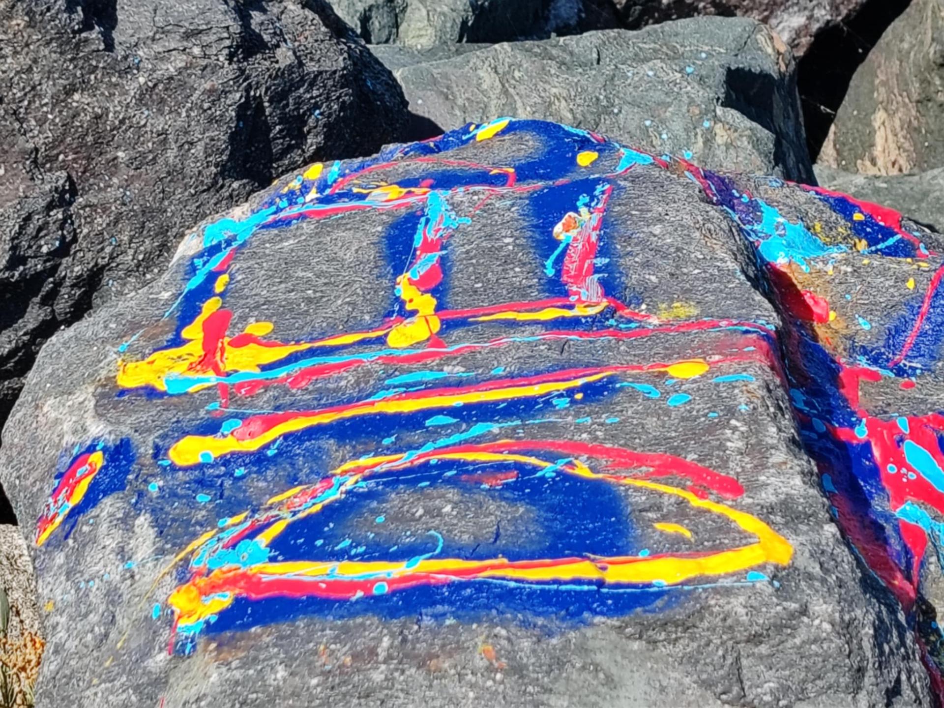 Art sur rocher