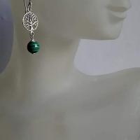Bo arbre de vie ag malachite buste