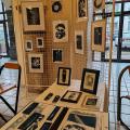 Cyanotypes stand