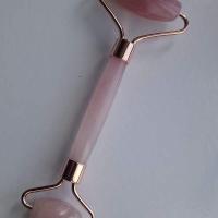 Roler massage quartz rose